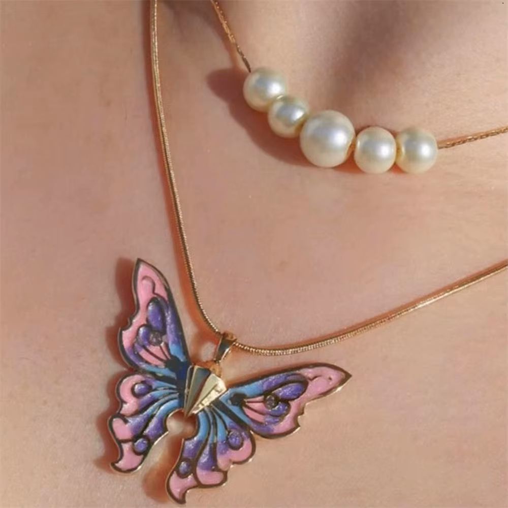 Enchanted Butterfly Necklace β A Touch of Fairy Magic!