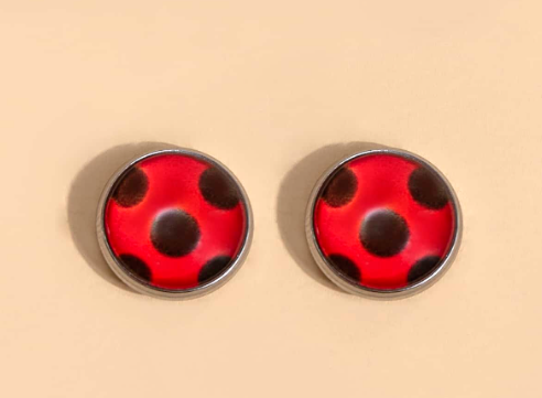Ladybug Stud Earrings
