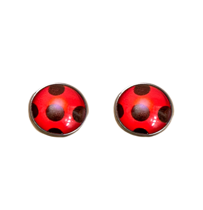 Ladybug Stud Earrings