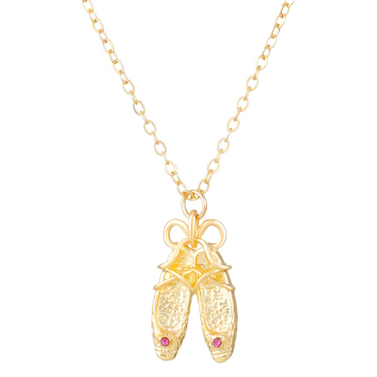 Ballet Shoes necklace