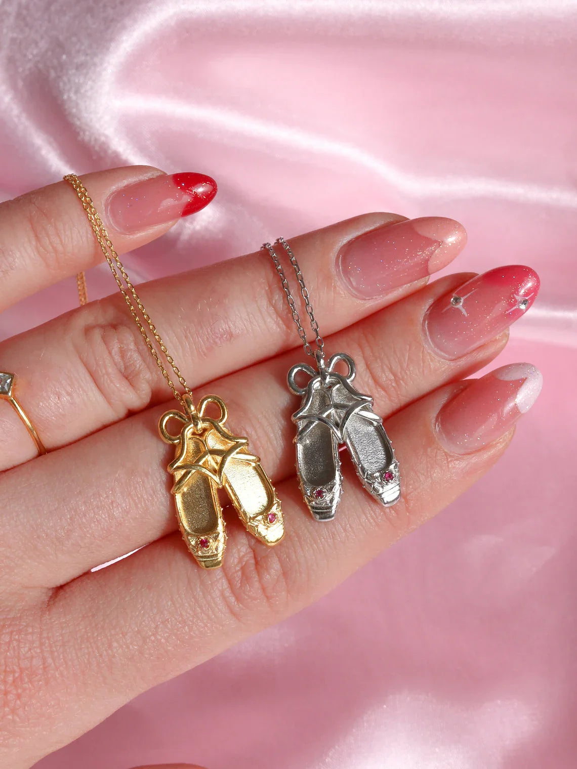 Ballet Shoes necklace
