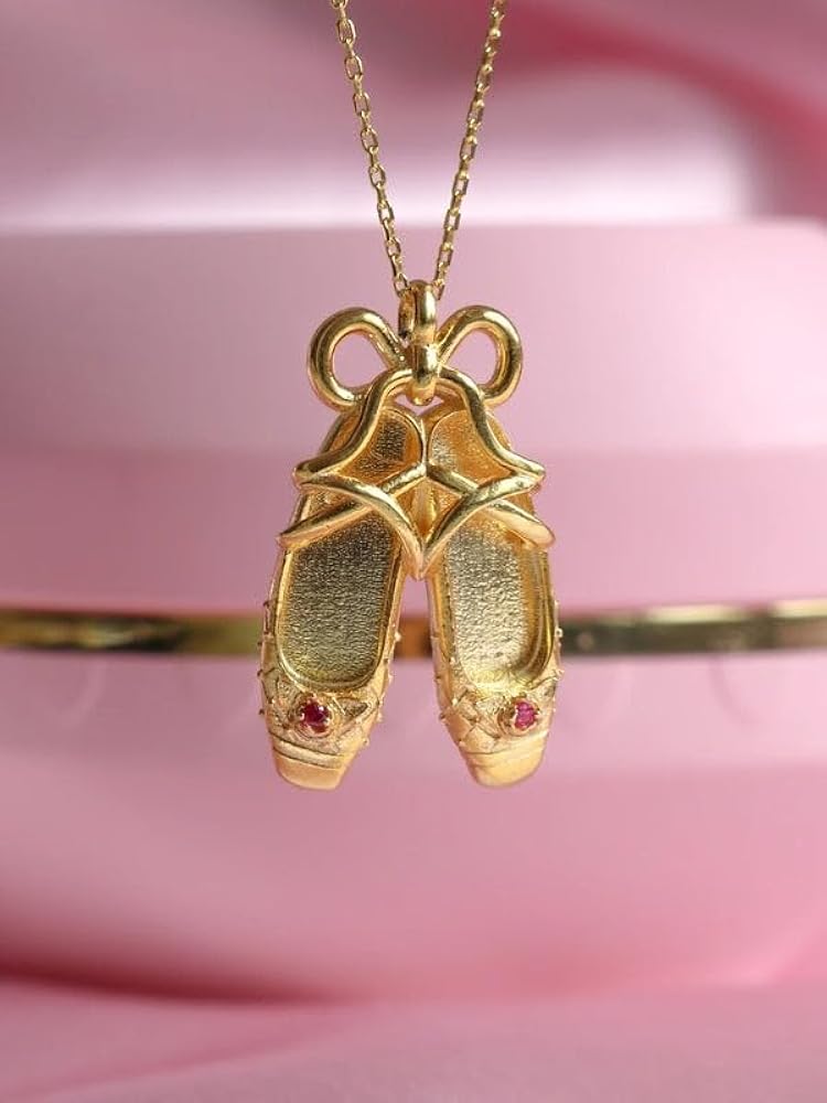 Ballet Shoes necklace
